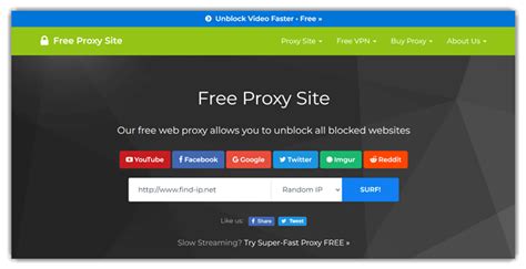 The most advanced secure and free web proxy 